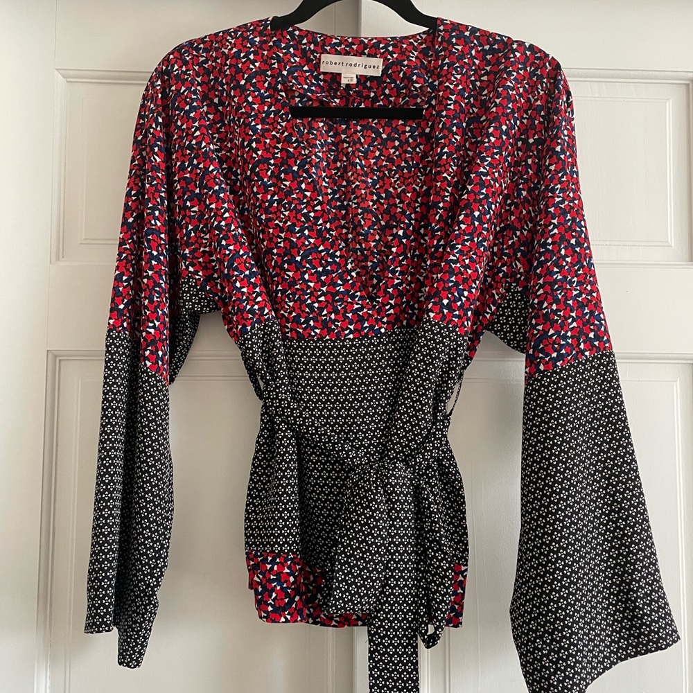 Wrap blouse - Robert Rodriguez